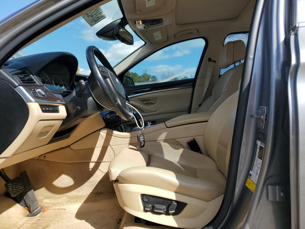 2011 BMW 5er VIN WBAFR7C52BC603854 Copart auction photo, rear end damage thumbnail 7