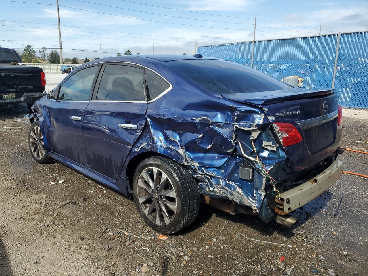2017 Nissan Sentra VIN 3N1AB7AP8HY212751 Copart auction photo, all over damage thumbnail 2