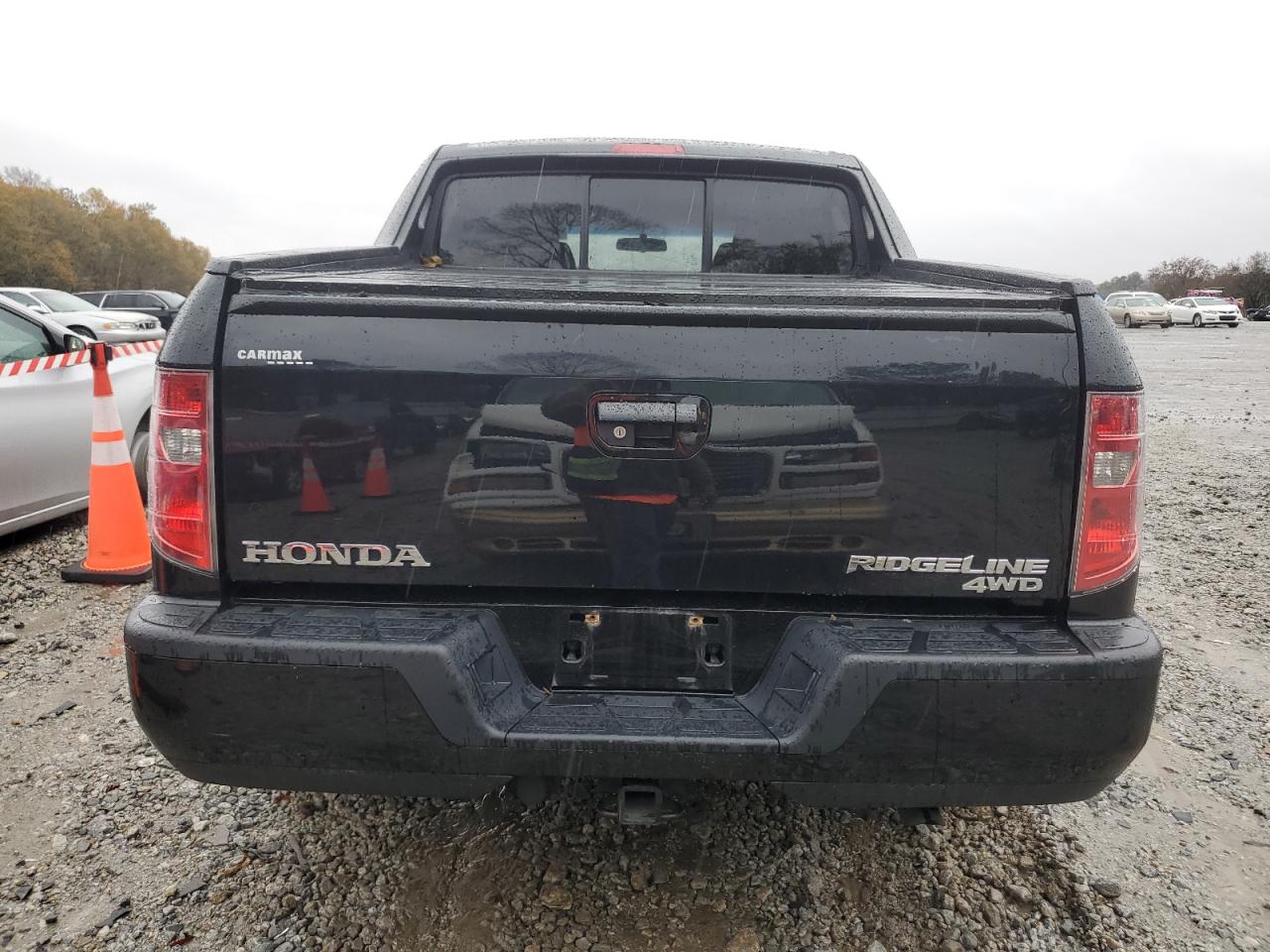 2011 Honda Ridgeline VIN 5FPYK1F56BB453895 Copart auction photo, front end damage thumbnail 6