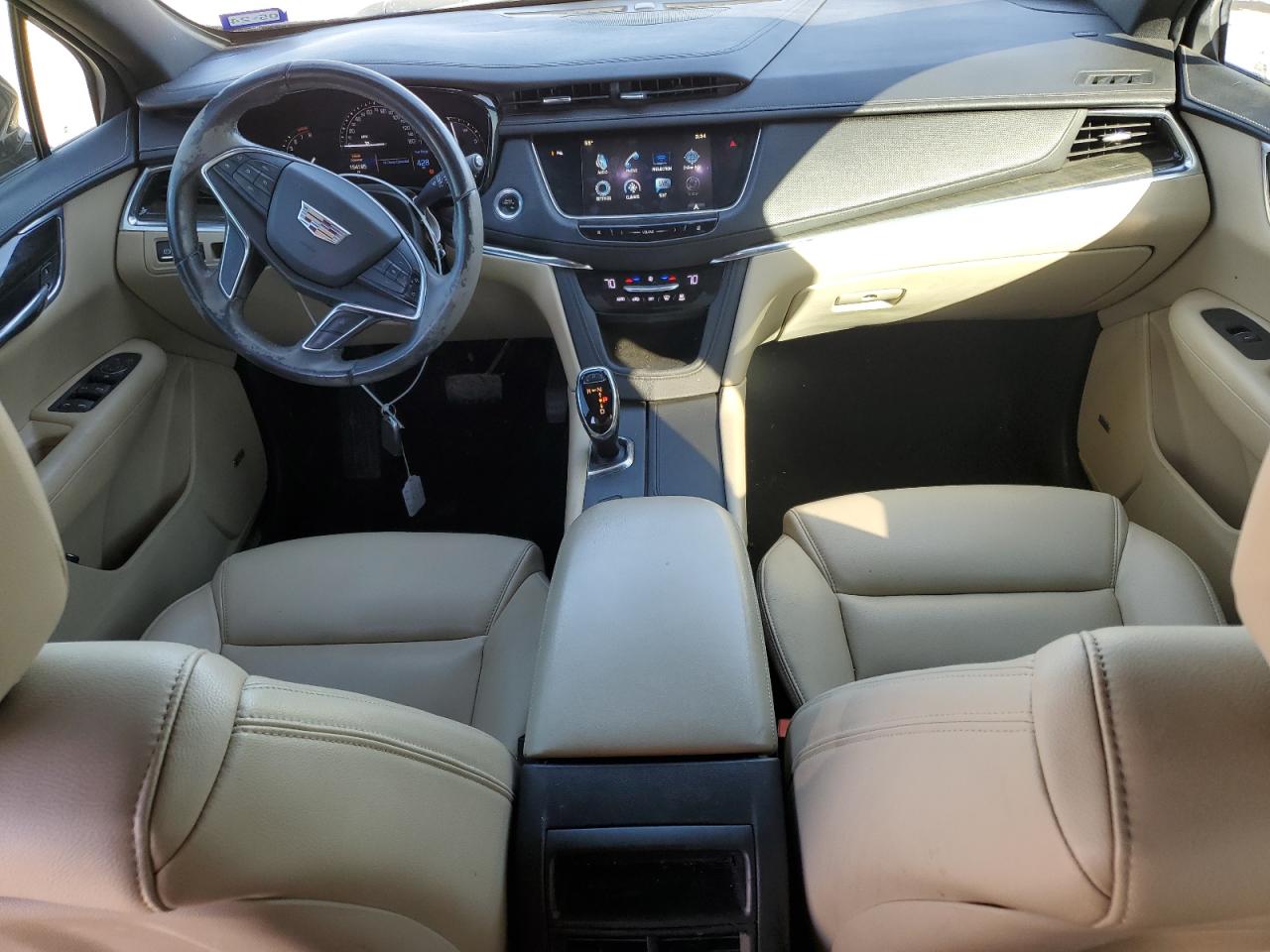 2017 Cadillac XT5 VIN 1GYKNARSXHZ234863 Copart auction photo, front end / undercarriage damage thumbnail 8