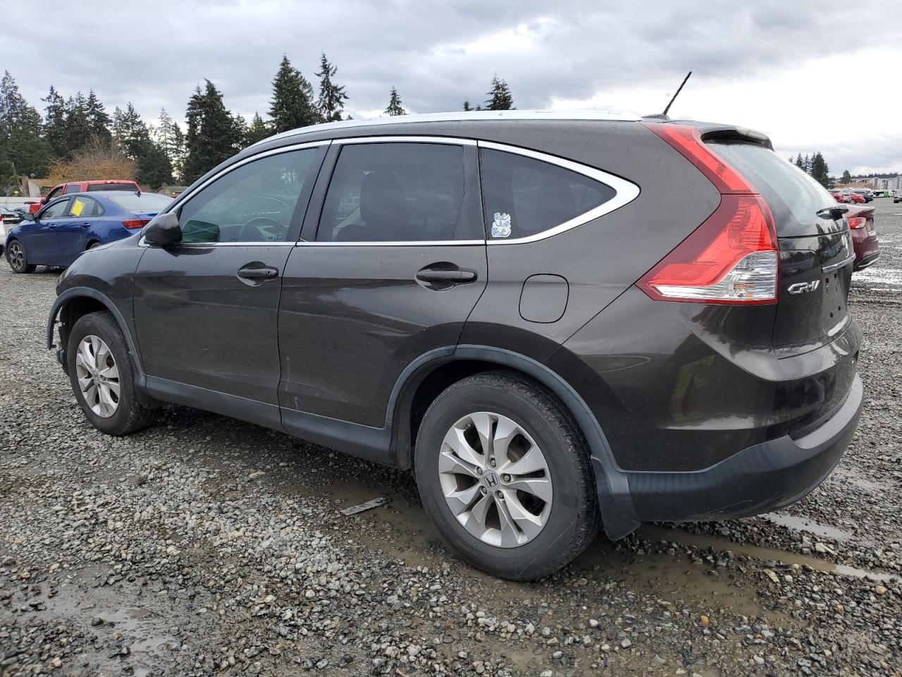 2013 Honda CR-V VIN 5J6RM3H73DL002029 Copart auction photo, front end damage thumbnail 2