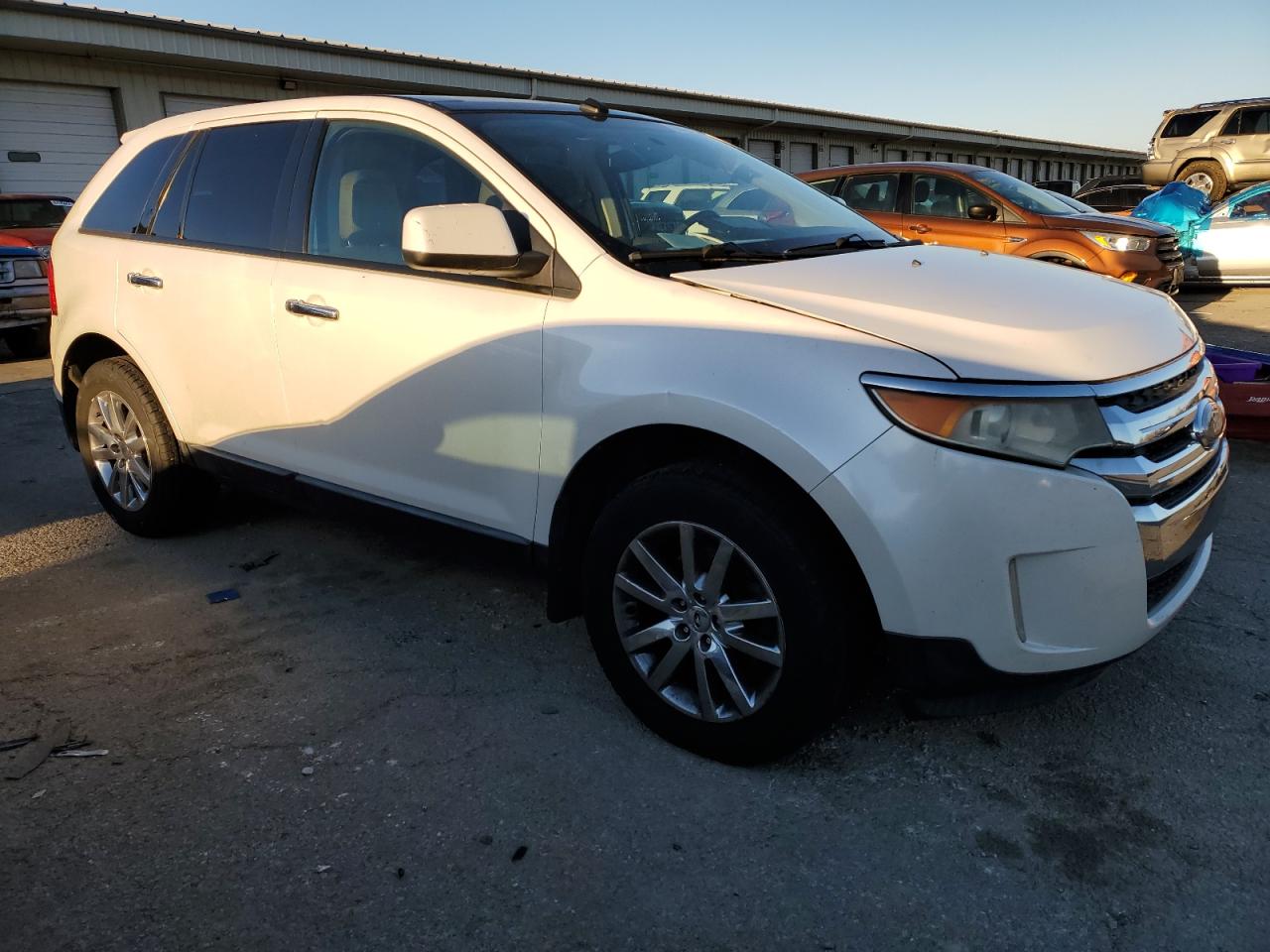 2011 Ford Edge VIN 2FMDK3JCXBBA11980 Copart auction photo, rear end damage thumbnail 4