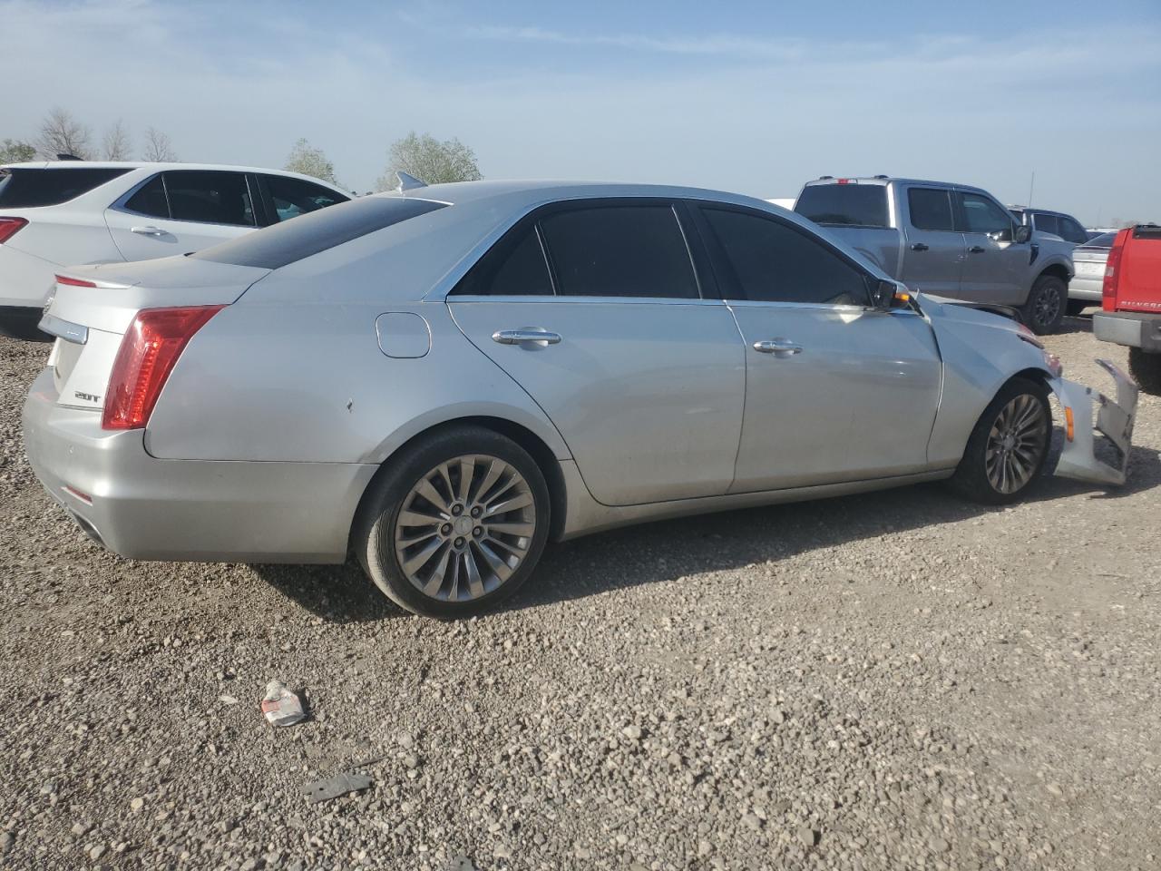 2014 Cadillac CTS VIN 1G6AX5SX9E0141473 Copart auction photo, front end / minor dent/scratches damage thumbnail 3