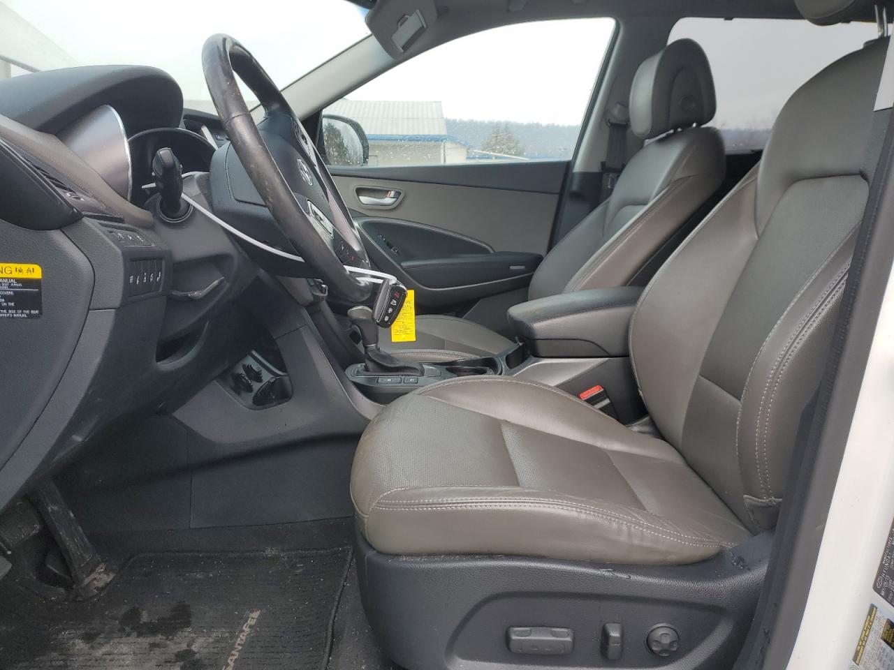 2016 Hyundai Santa Fe VIN KM8SRDHF9GU131201 Copart auction photo, front end damage thumbnail 7