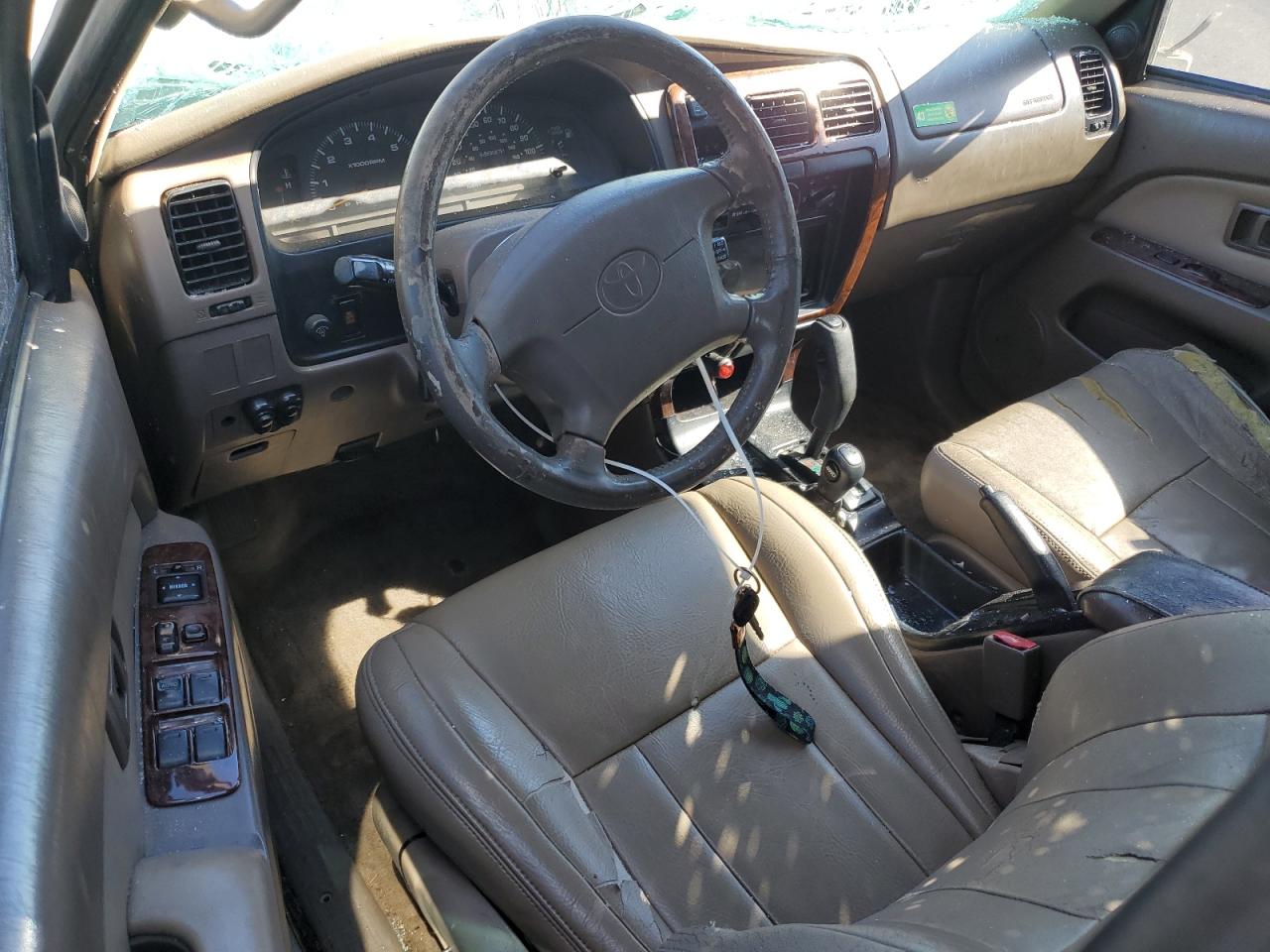 1998 Toyota 4Runner VIN JT3HN87R8W0142178 Copart auction photo, rollover damage thumbnail 8