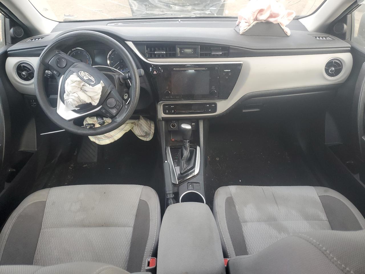 2017 Toyota Corolla VIN 2T1BURHE9HC777683 Copart auction photo, front end / rear end damage thumbnail 8