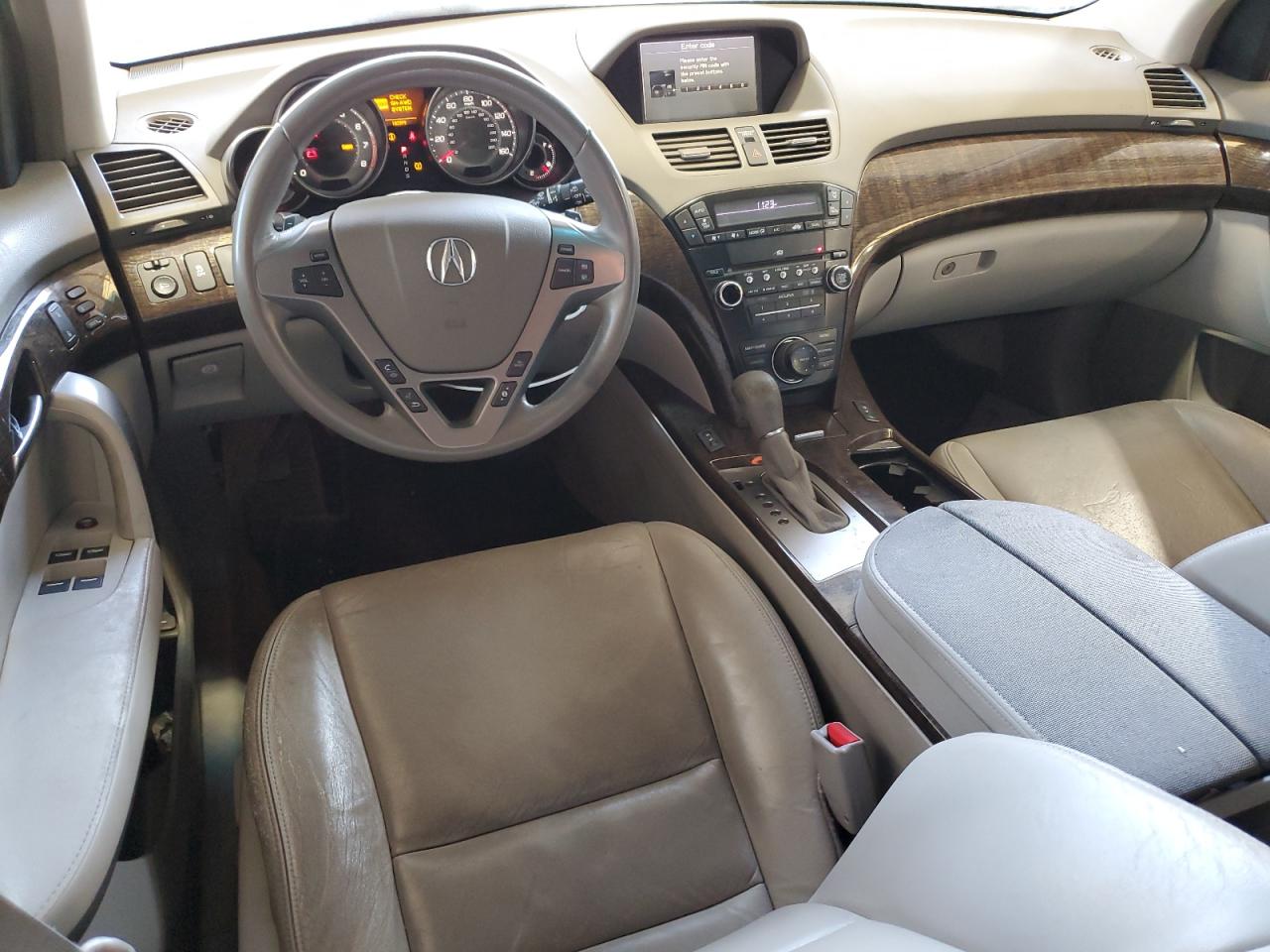2010 Acura MDX VIN 2HNYD2H63AH503167 Copart auction photo, all over damage thumbnail 8