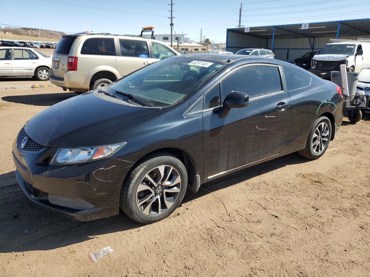 2013 Honda Civic VIN 2HGFG3B87DH518541
