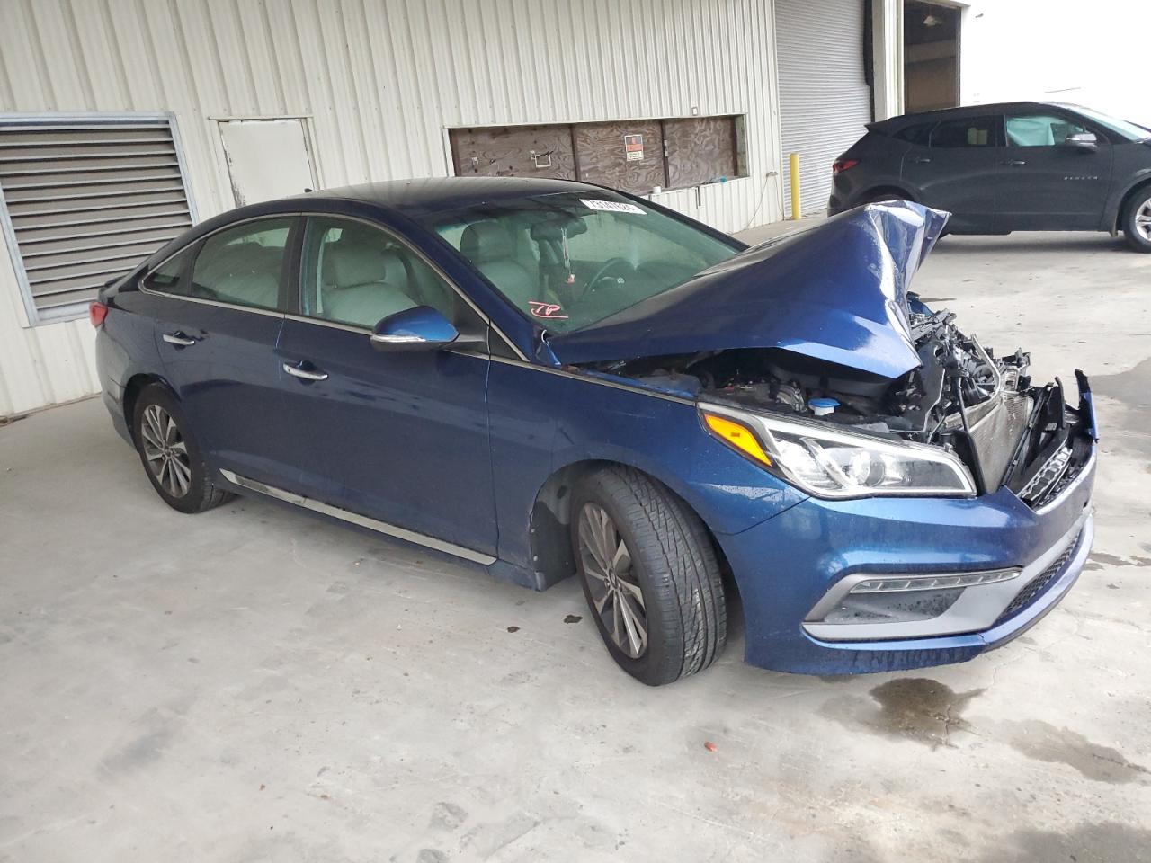 2016 Hyundai Sonata VIN 5NPE34AF7GH357115 Copart auction photo, front end damage thumbnail 4
