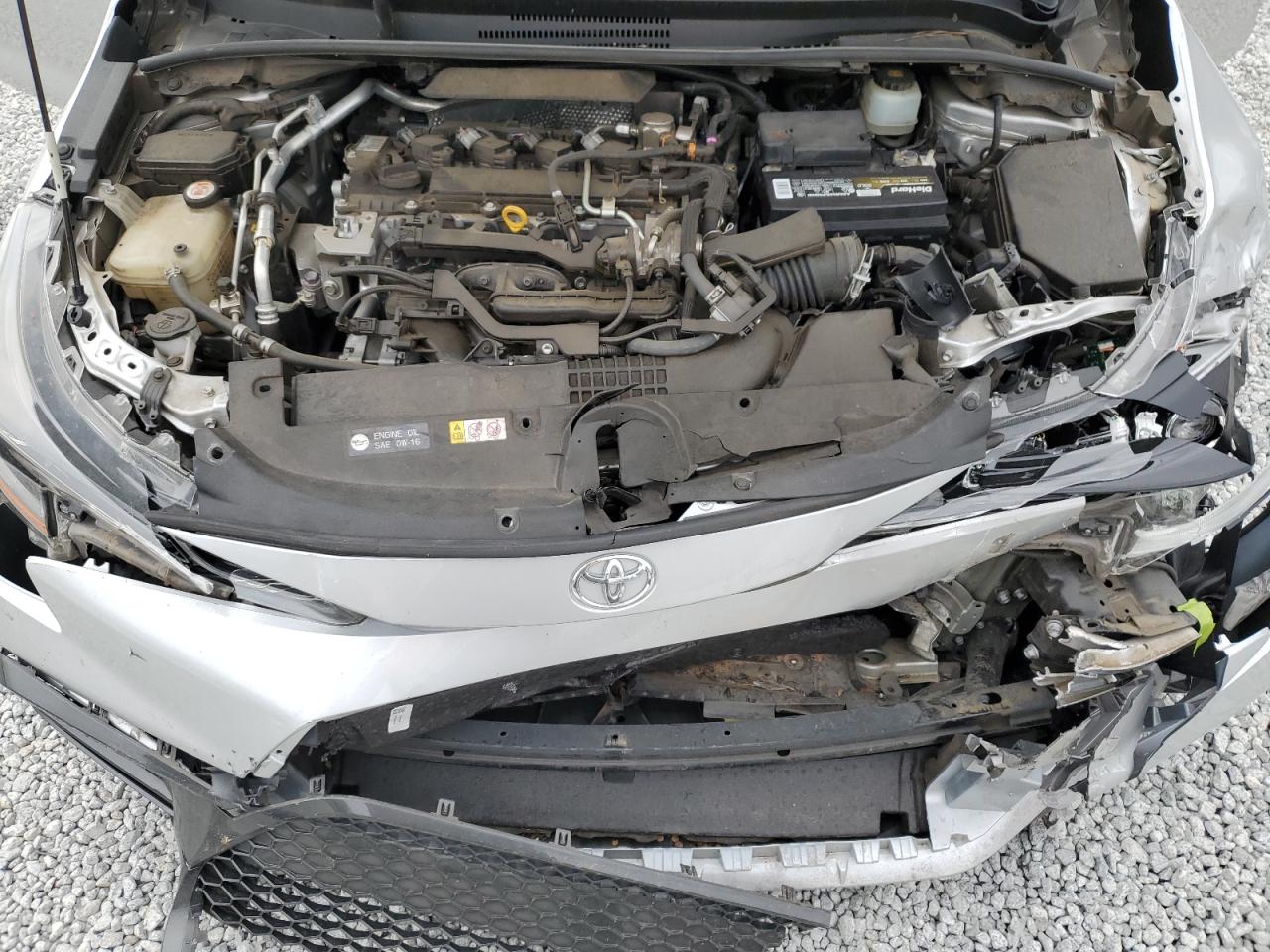 2020 Toyota Corolla VIN JTDM4RCE0LJ043477 Copart auction photo, front end / mechanical damage thumbnail 12