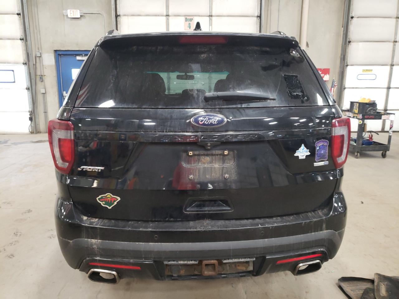 2017 Ford Explorer VIN 1FM5K8GT5HGA64161 Copart auction photo, mechanical damage thumbnail 6