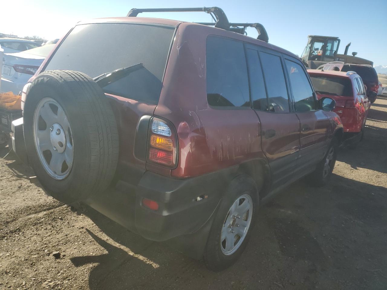 1999 Toyota RAV 4 VIN JT3HP10V4X0202032 Copart auction photo, mechanical damage thumbnail 3