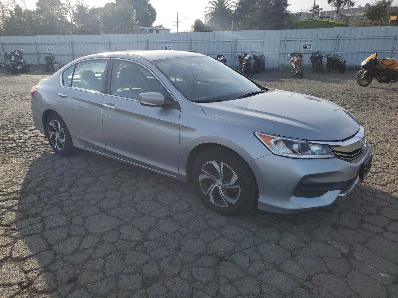 2017 Honda Accord VIN 1HGCR2F32HA160890 Copart auction photo, side damage thumbnail 4
