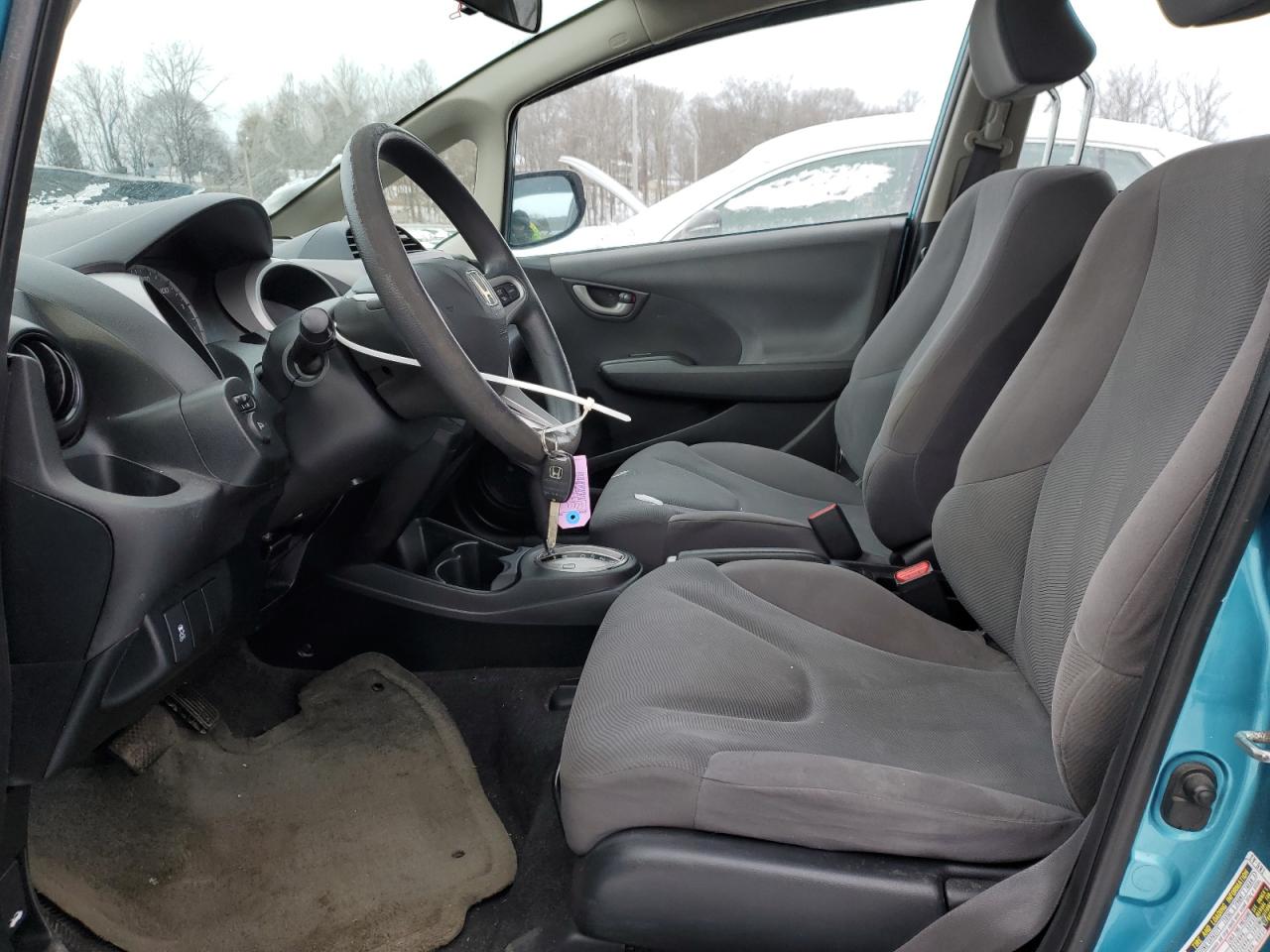 2013 Honda Fit VIN JHMGE8H32DC032769 Copart auction photo, front end / side damage thumbnail 7