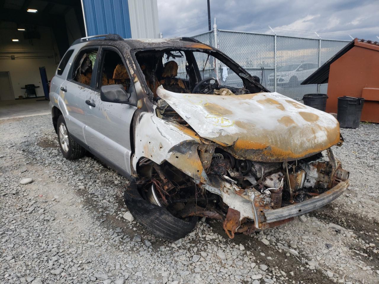 2009 KIA Sportage VIN KNDJE723997602549