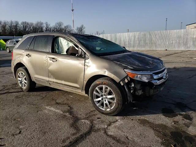 2014 Ford Edge VIN 2FMDK4JC8EBB55425 Copart auction photo, rollover damage thumbnail 12