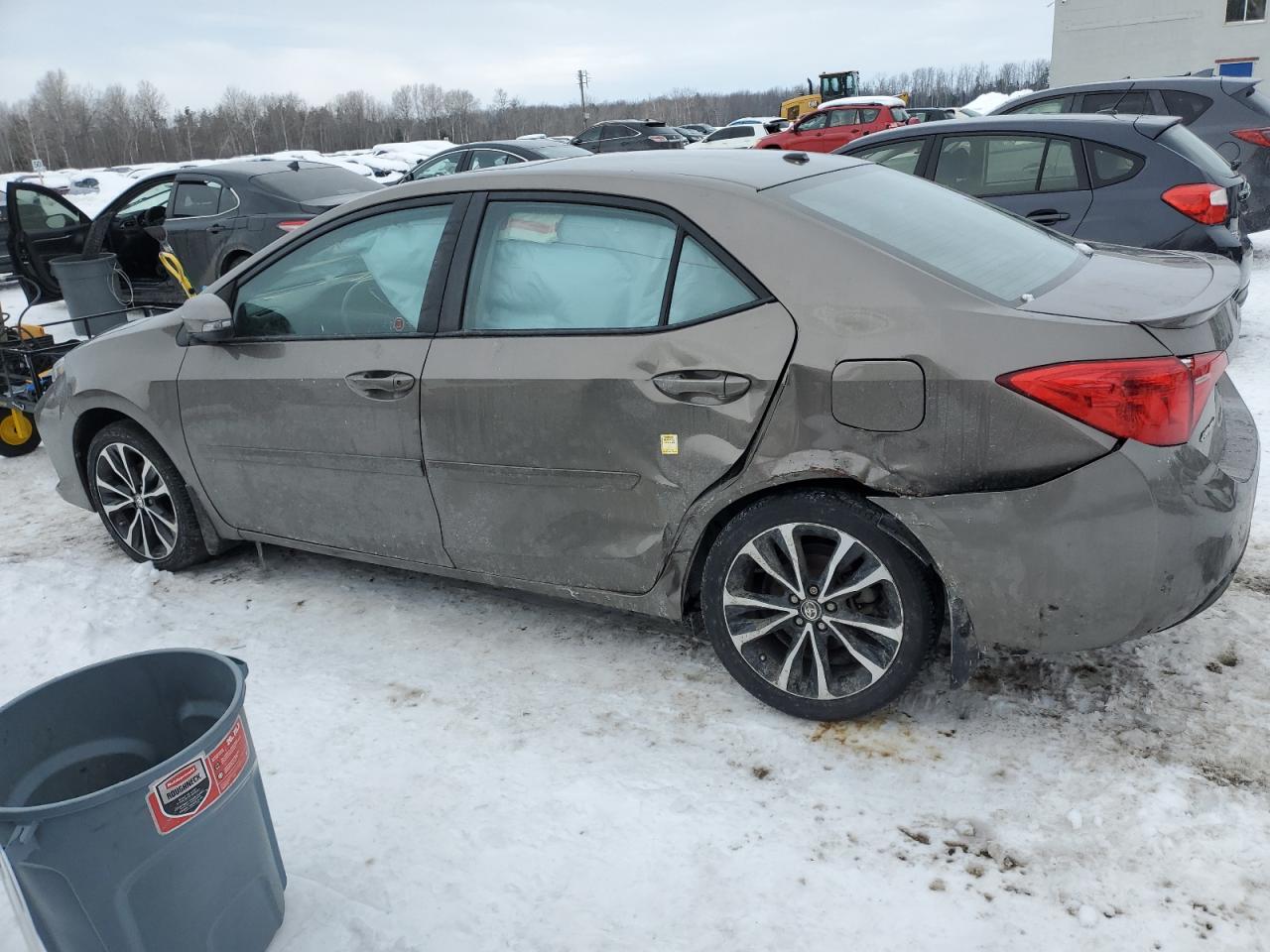 2017 Toyota Corolla VIN 2T1BURHE0HC907804 Copart auction photo, side / undercarriage damage thumbnail 2