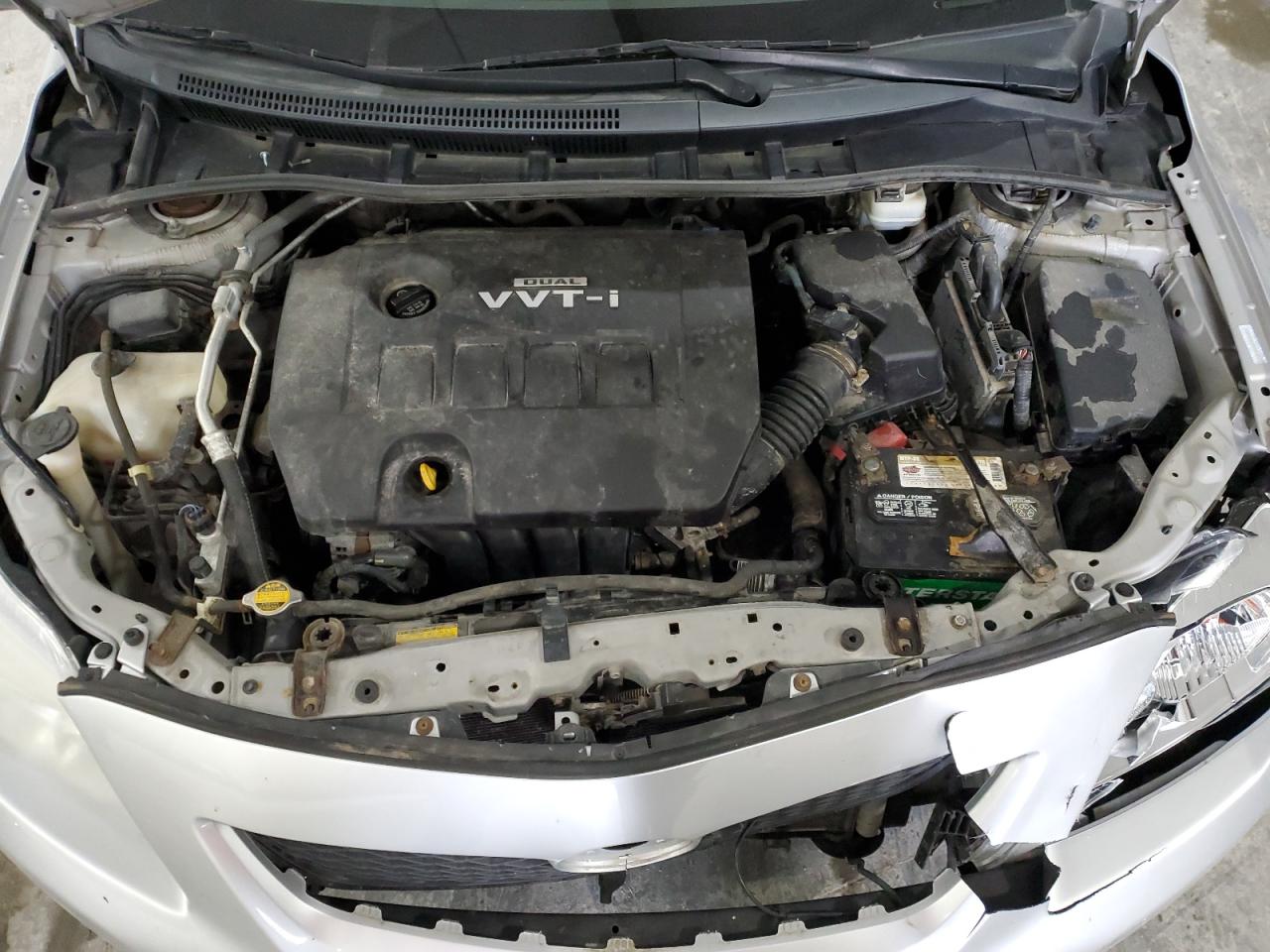 2009 Toyota Corolla VIN 1NXBU40E59Z007611 Copart auction photo, front end damage thumbnail 11