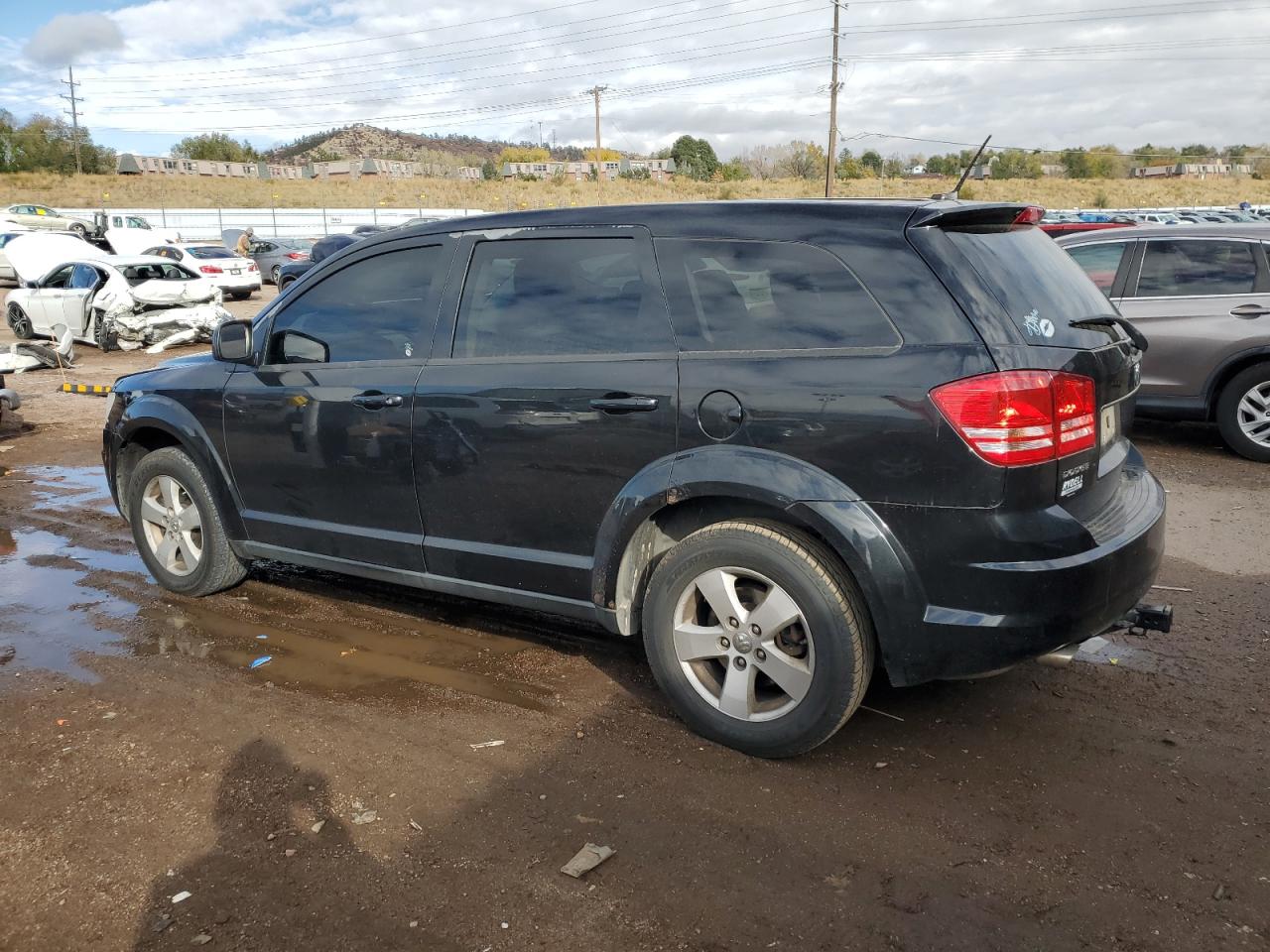 2009 Dodge Journey VIN 3D4GG57V19T610520 Copart auction photo, mechanical damage thumbnail 2