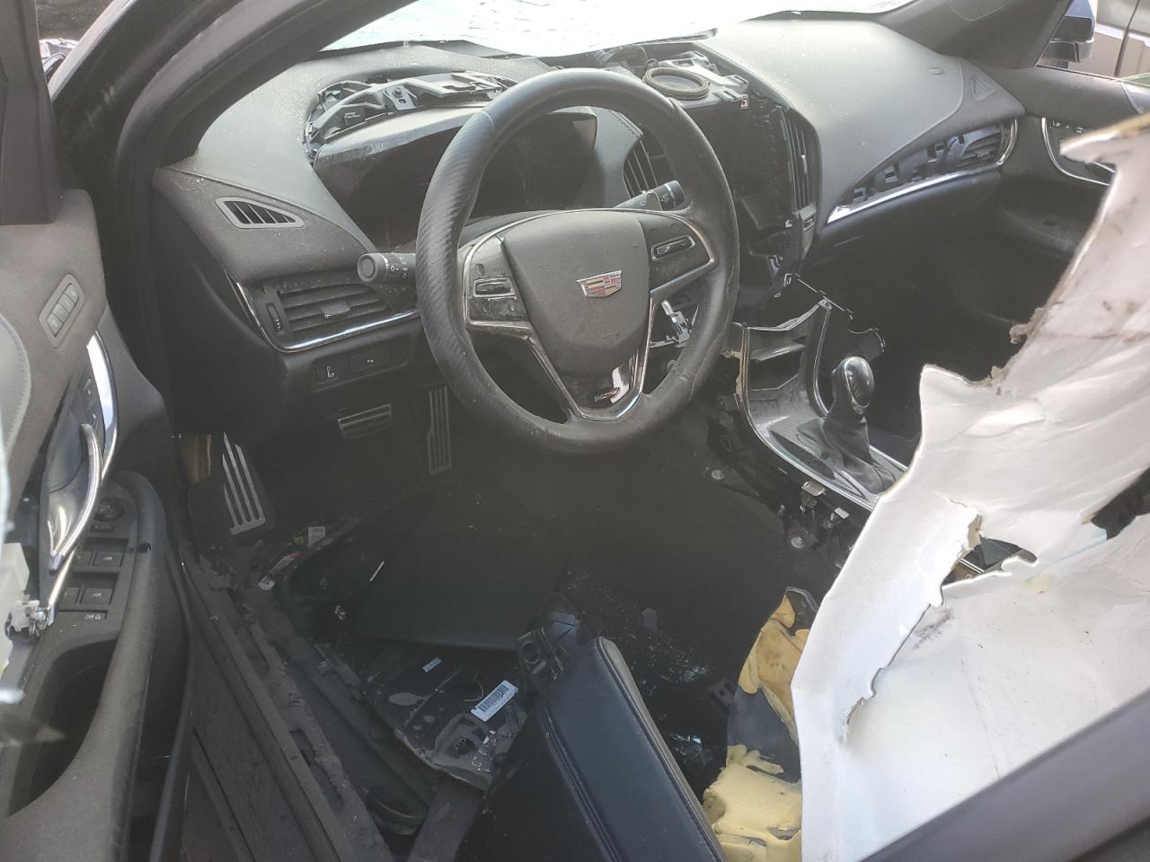 2016 Cadillac ATS VIN 1G6AN5RY6G0105585 Copart auction photo, vandalism / stripped damage thumbnail 8