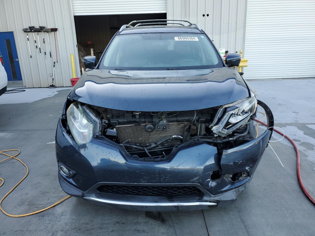 2016 Nissan Rogue VIN 5N1AT2MT9GC733454 Copart auction photo, front end damage thumbnail 5