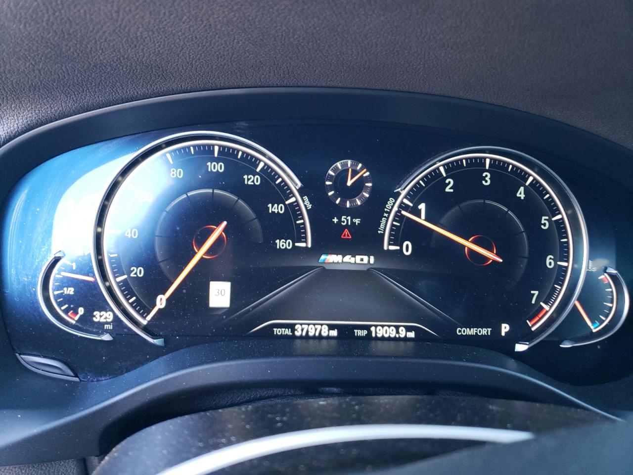 2019 BMW X3 VIN 5UXTS3C50K0Z09891 Copart auction photo, all over damage thumbnail 9
