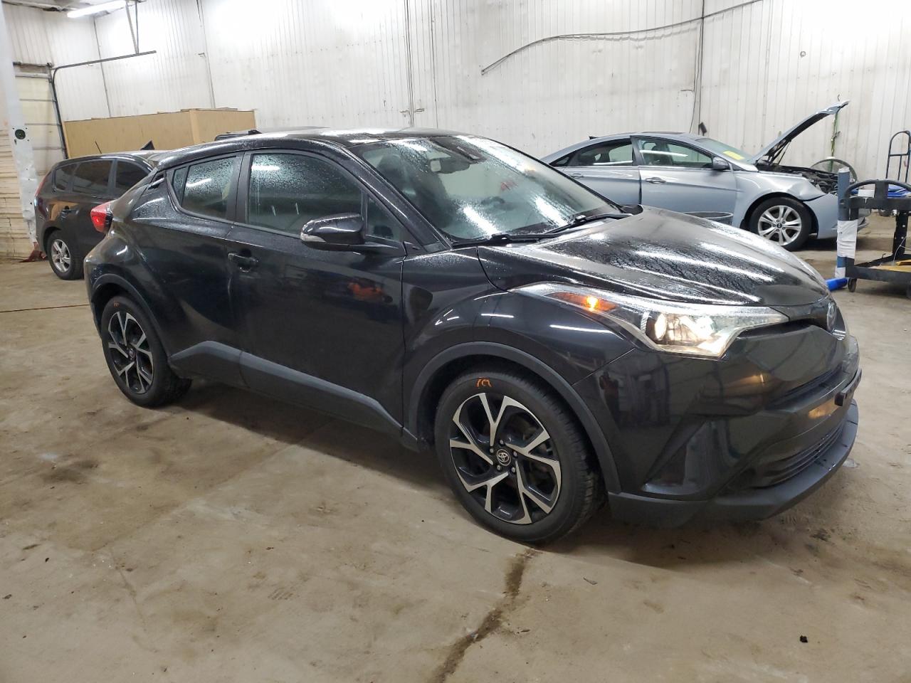2018 Toyota C-HR VIN NMTKHMBX5JR027940 Copart auction photo, all over damage thumbnail 4