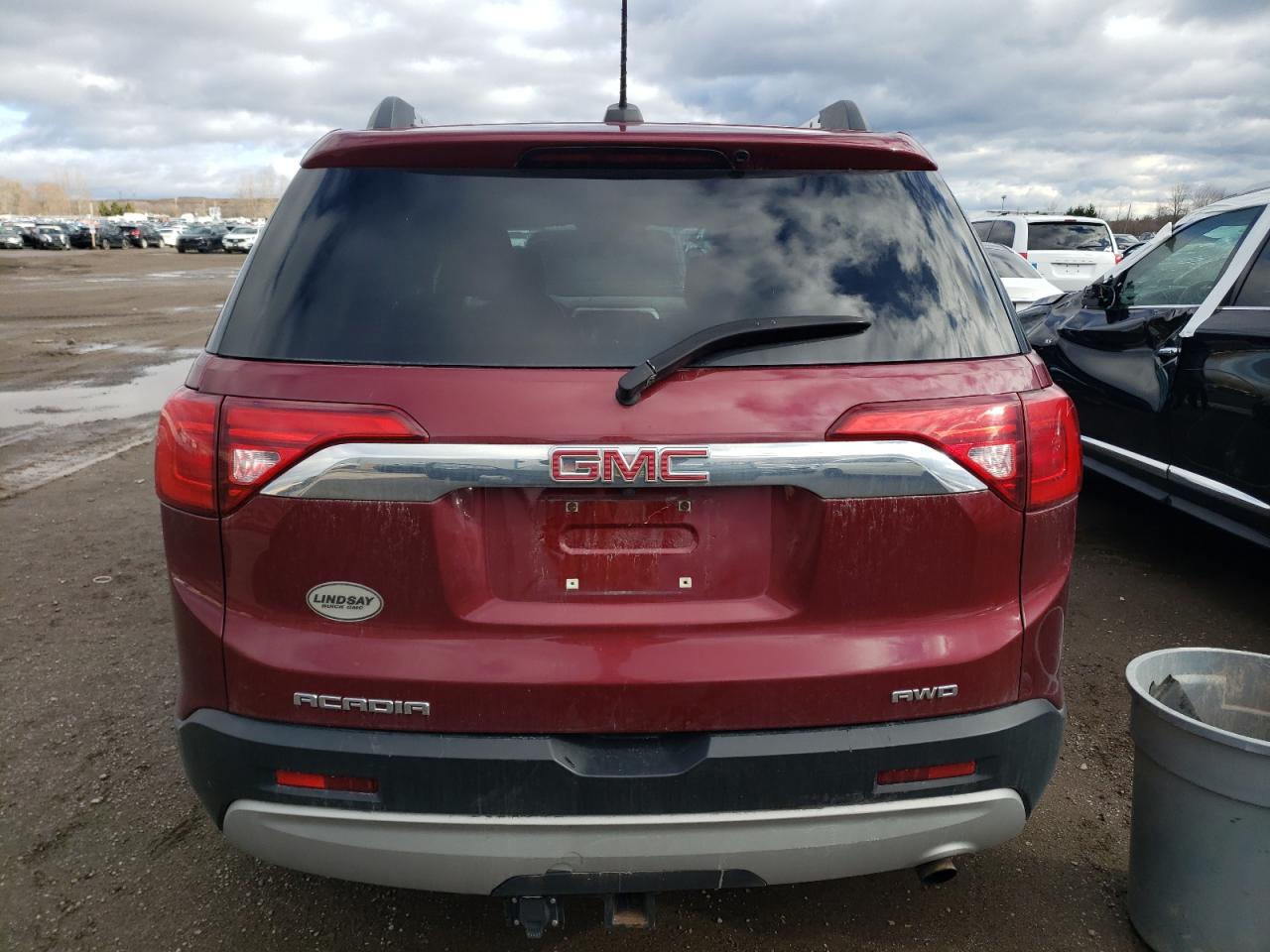 2017 GMC Acadia VIN 1GKKNSLA1HZ313919 Copart auction photo, side damage thumbnail 6