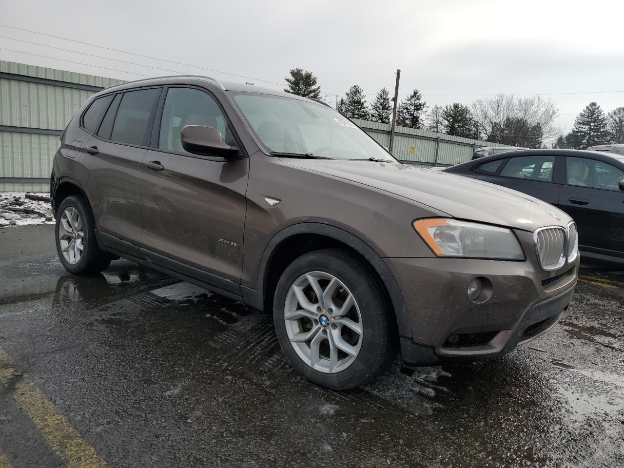 2011 BMW X3 VIN 5UXWX7C55BL731593 Copart auction photo, rear end damage thumbnail 4
