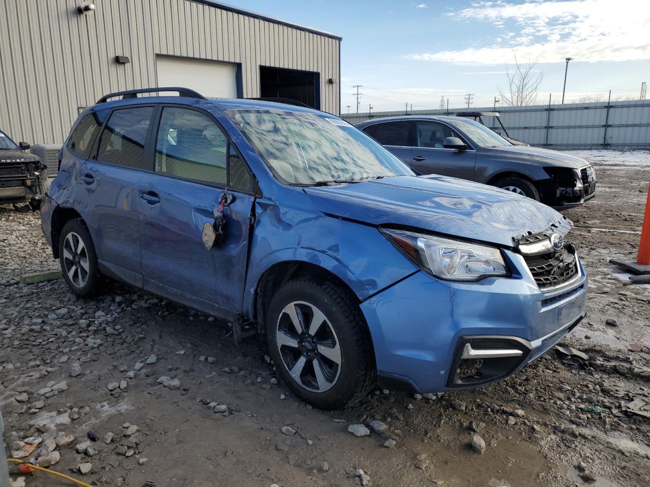 2018 Subaru Forester VIN JF2SJAGC6JH482487 Copart auction photo, all over damage thumbnail 4