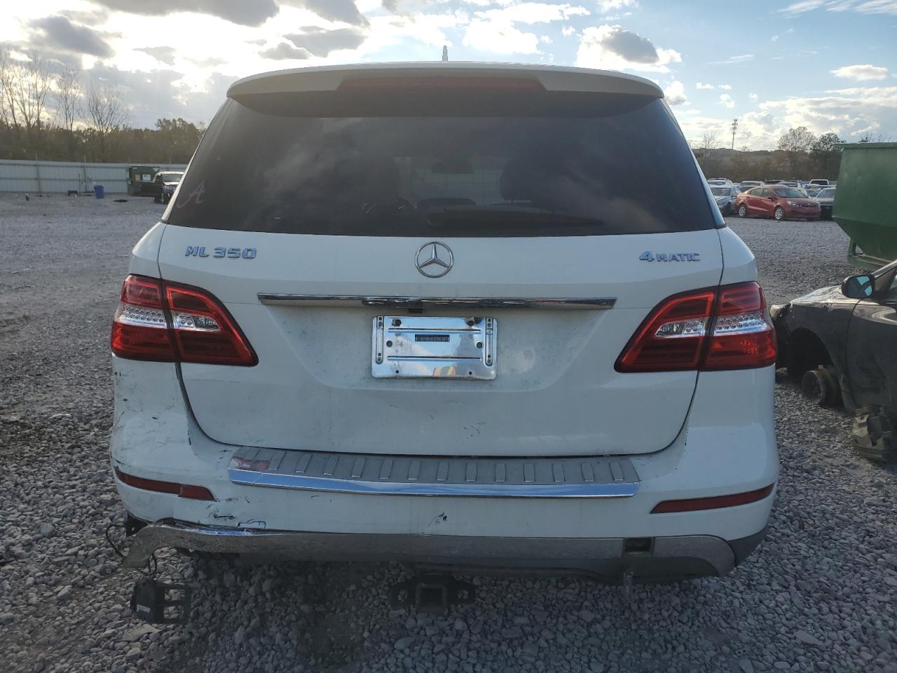 2013 Mercedes-Benz M-klasse VIN 4JGDA5HB4DA197140 Copart auction photo, undercarriage damage thumbnail 6