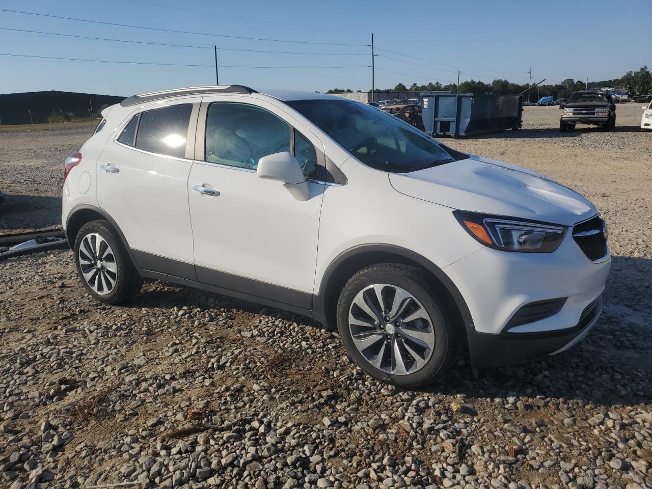 2021 Buick Encore VIN KL4CJASB5MB306372 Copart auction photo, top/roof / water/flood damage thumbnail 4