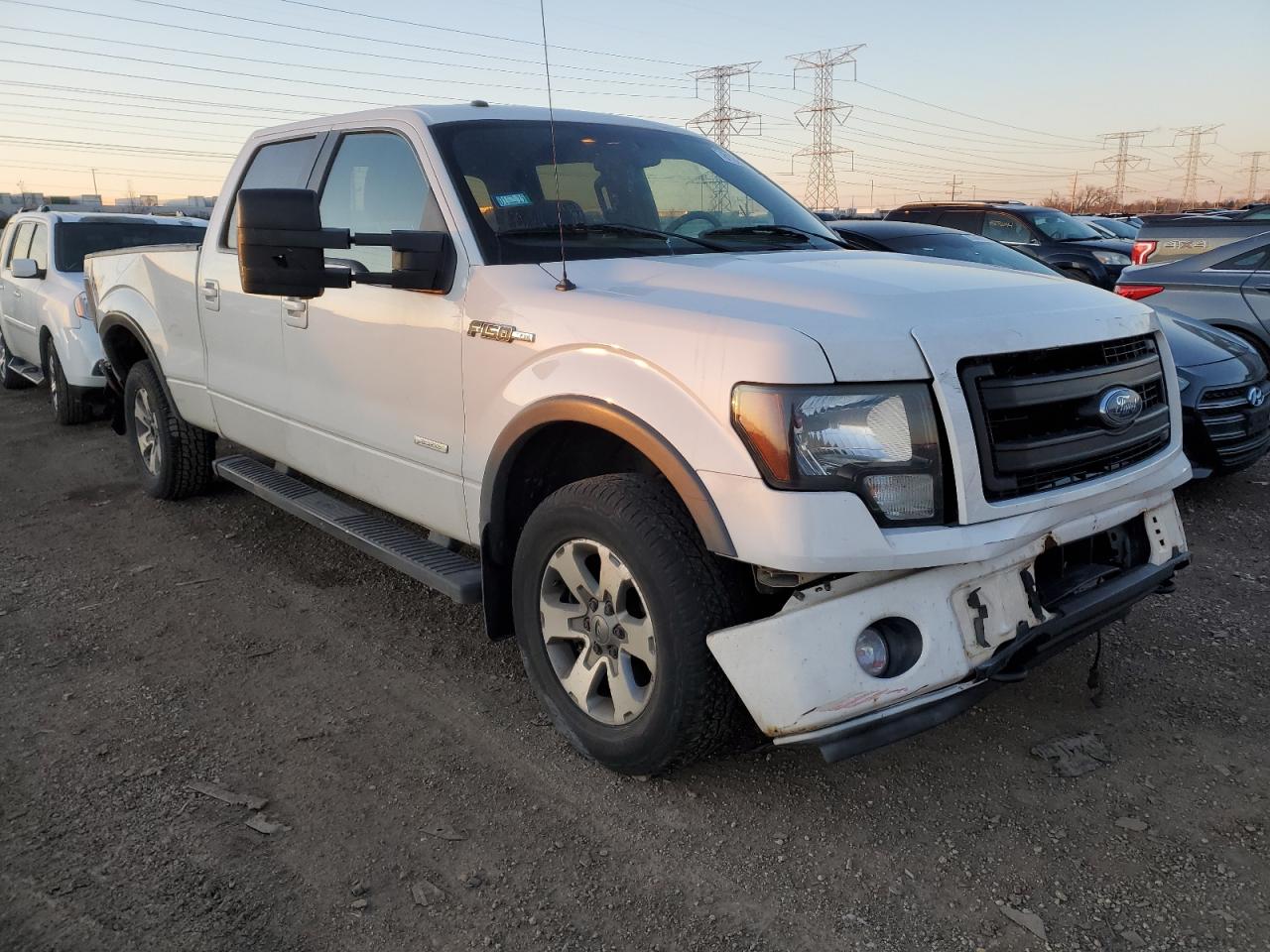 2014 Ford F-150 VIN 1FTFW1ET4EFA01609 Copart auction photo, all over damage thumbnail 4