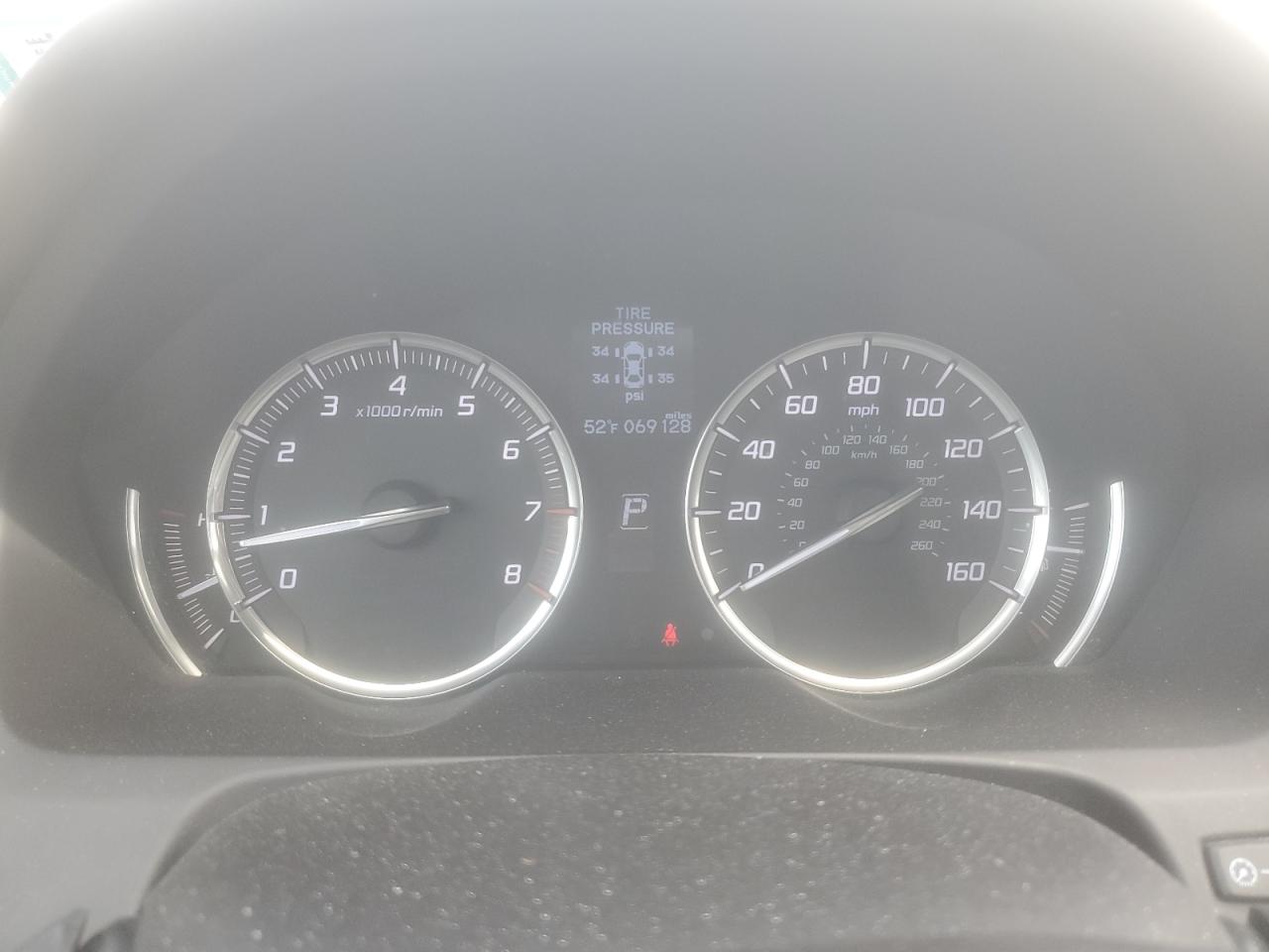 2015 Acura TLX VIN 19UUB2F37FA020307 Copart auction photo, side damage thumbnail 9