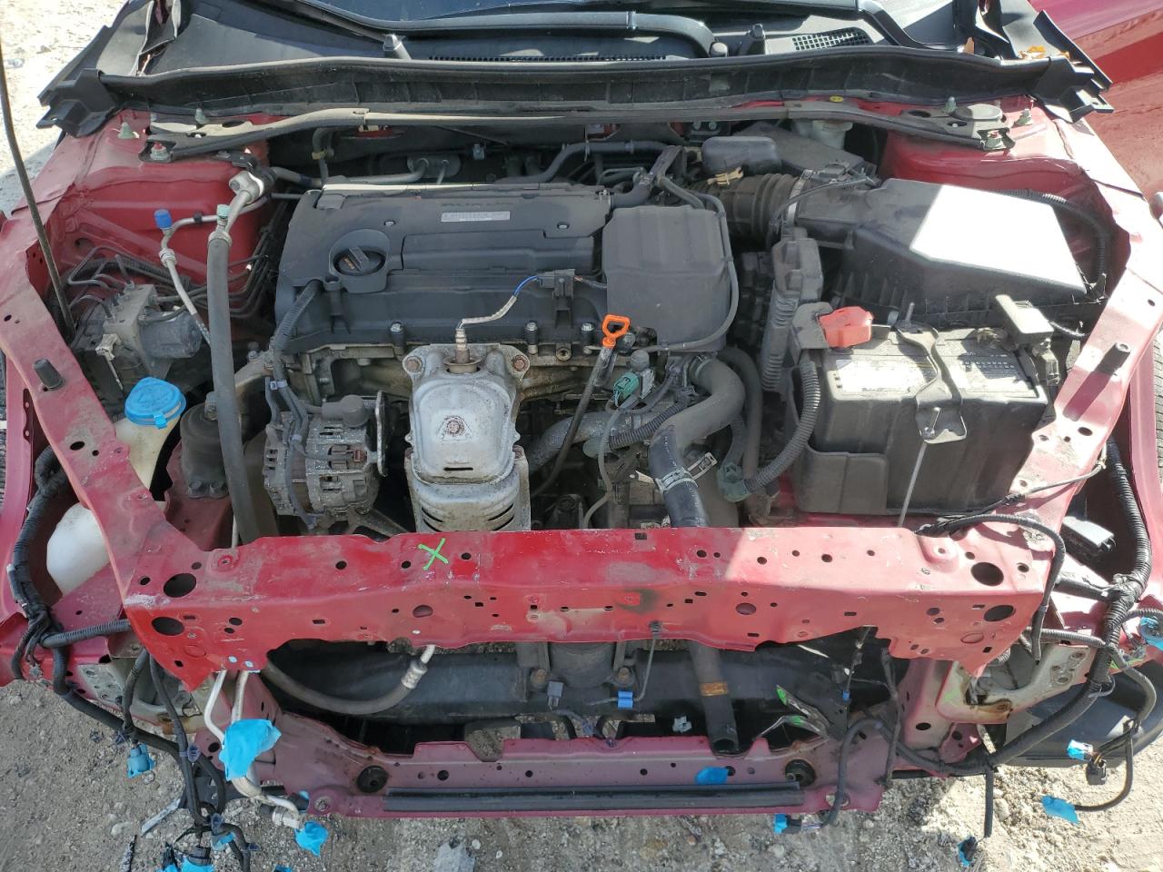 2016 Honda Accord VIN 1HGCR2F51GA248233 Copart auction photo, front end / side damage thumbnail 11