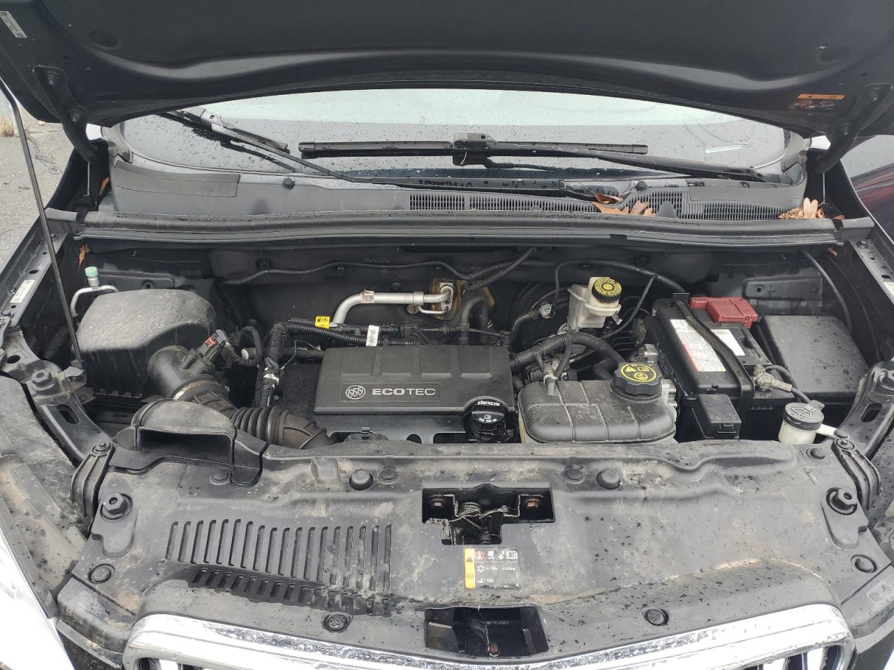 2016 Buick Encore VIN KL4CJESB4GB582599 Copart auction photo, front end / side damage thumbnail 12