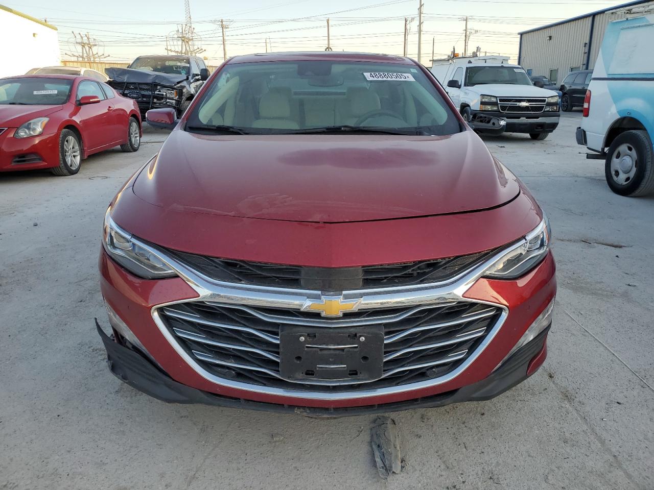 2022 Chevrolet Malibu VIN 1G1ZE5SX2NF178425 Copart auction photo, side / front end damage thumbnail 5