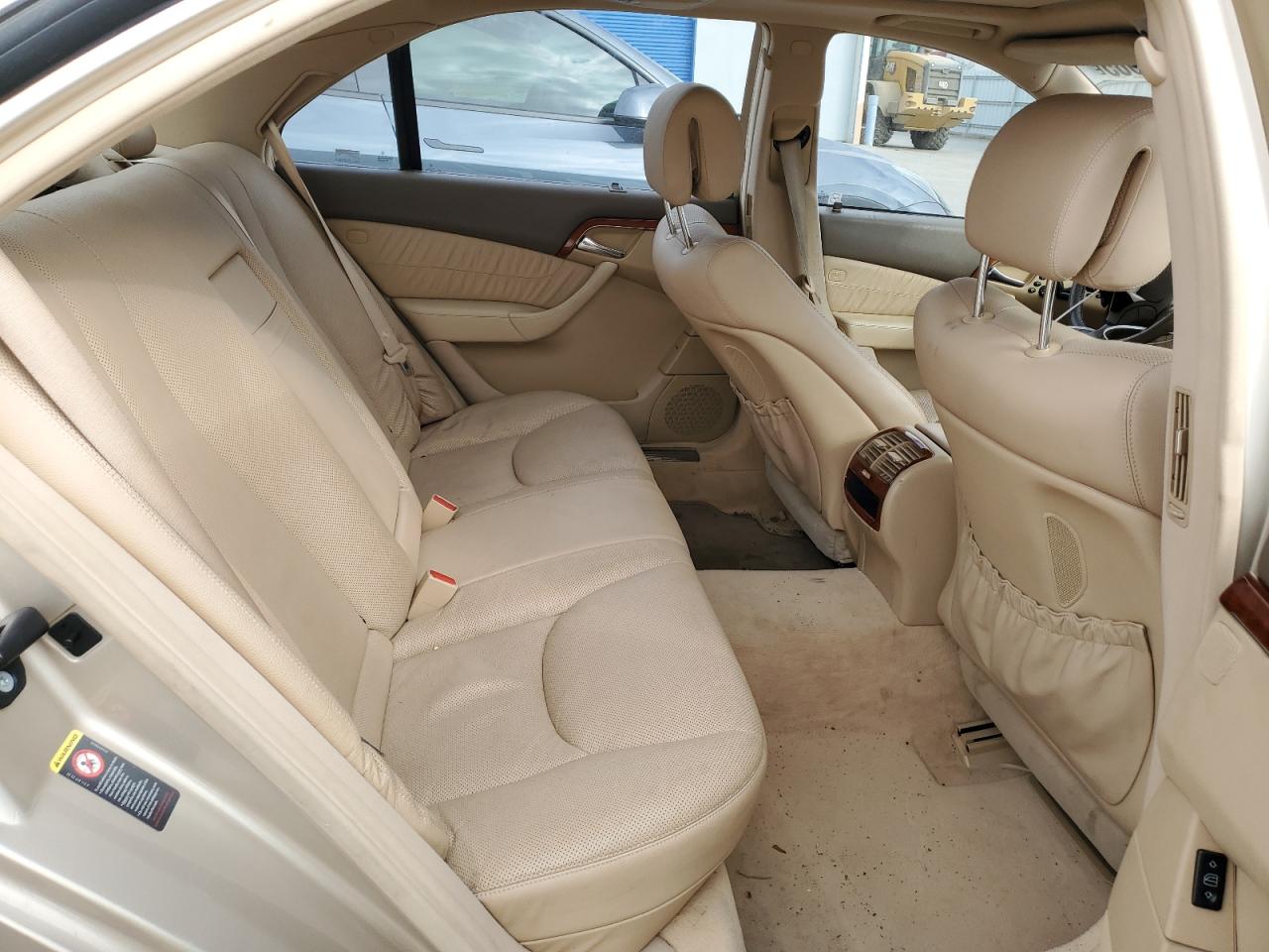 2003 Mercedes-Benz S-klasse VIN WDBNG70J03A323240 Copart auction photo, front end / side damage thumbnail 10