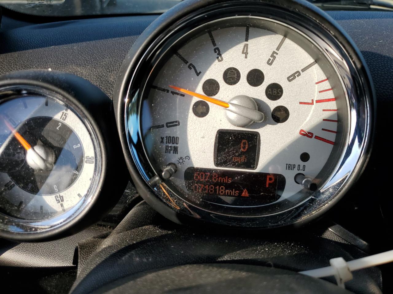 2012 MINI Cooper VIN WMWZN3C54CT134060 Copart auction photo, rear end damage thumbnail 9