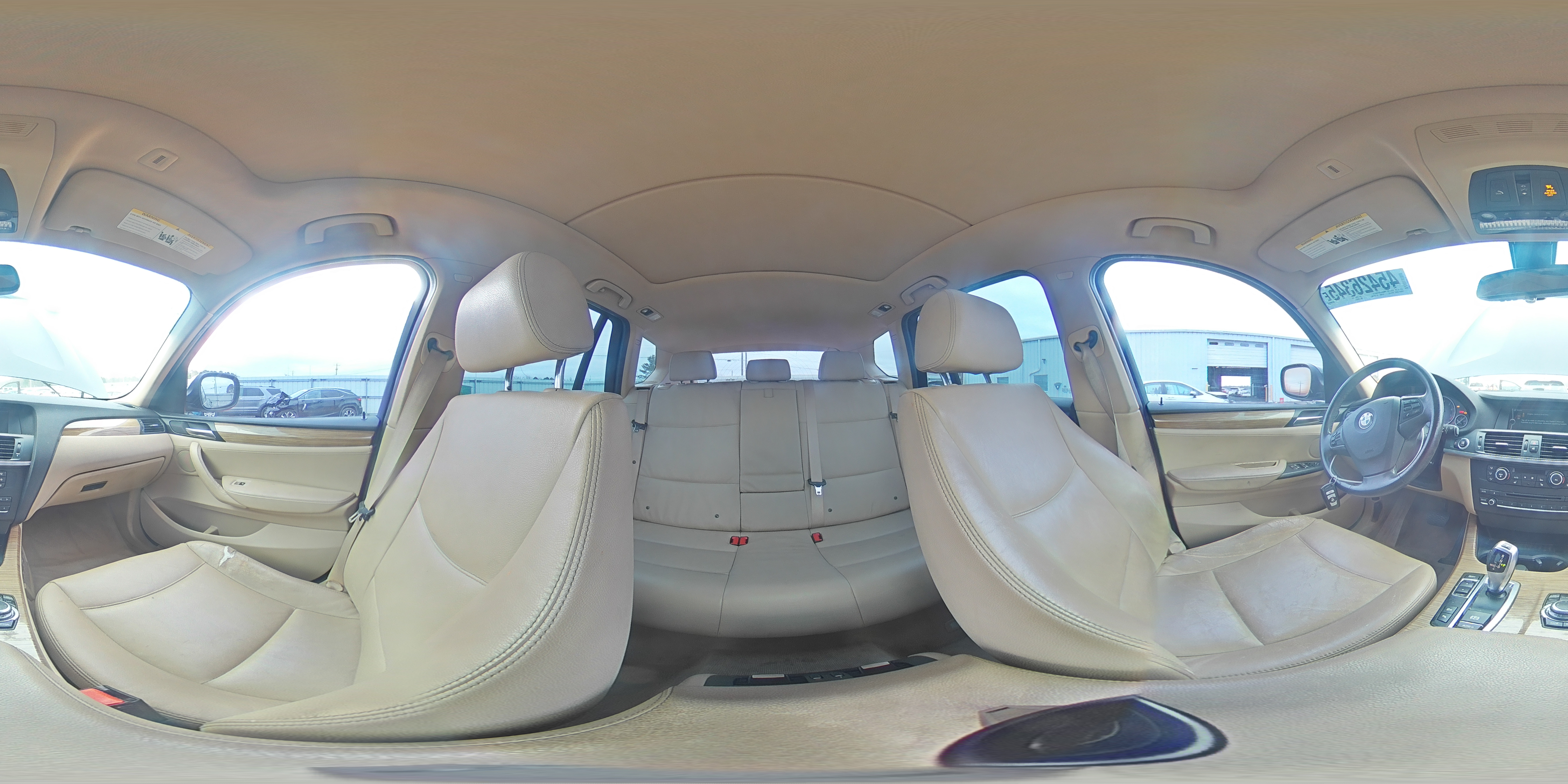 2013 BMW X3 VIN 5UXWX9C55D0A10841 Copart auction photo, front end / side damage thumbnail 15