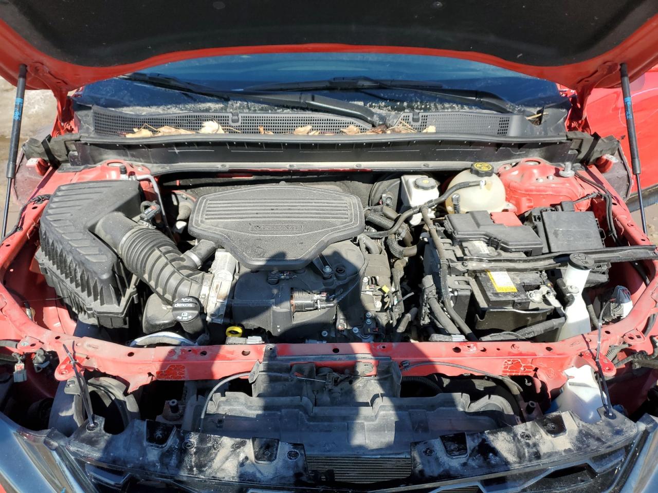 2020 Chevrolet Blazer VIN 3GNKBKRS8LS538923 Copart auction photo, front end / side damage thumbnail 12
