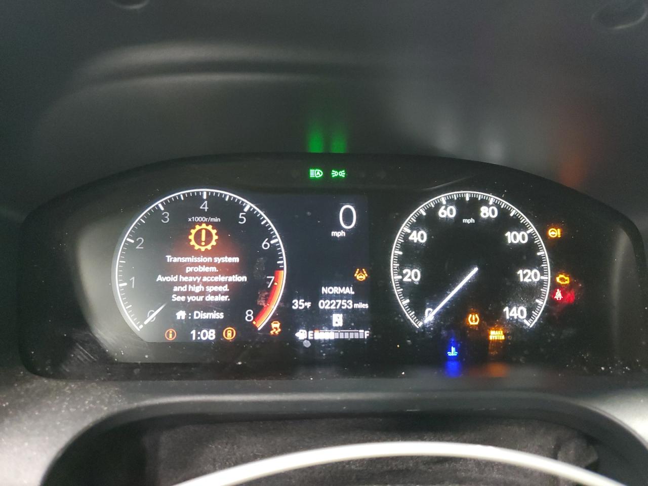 2024 Honda HR-V VIN 3CZRZ2H50RM773712 Copart auction photo, front end / mechanical damage thumbnail 9