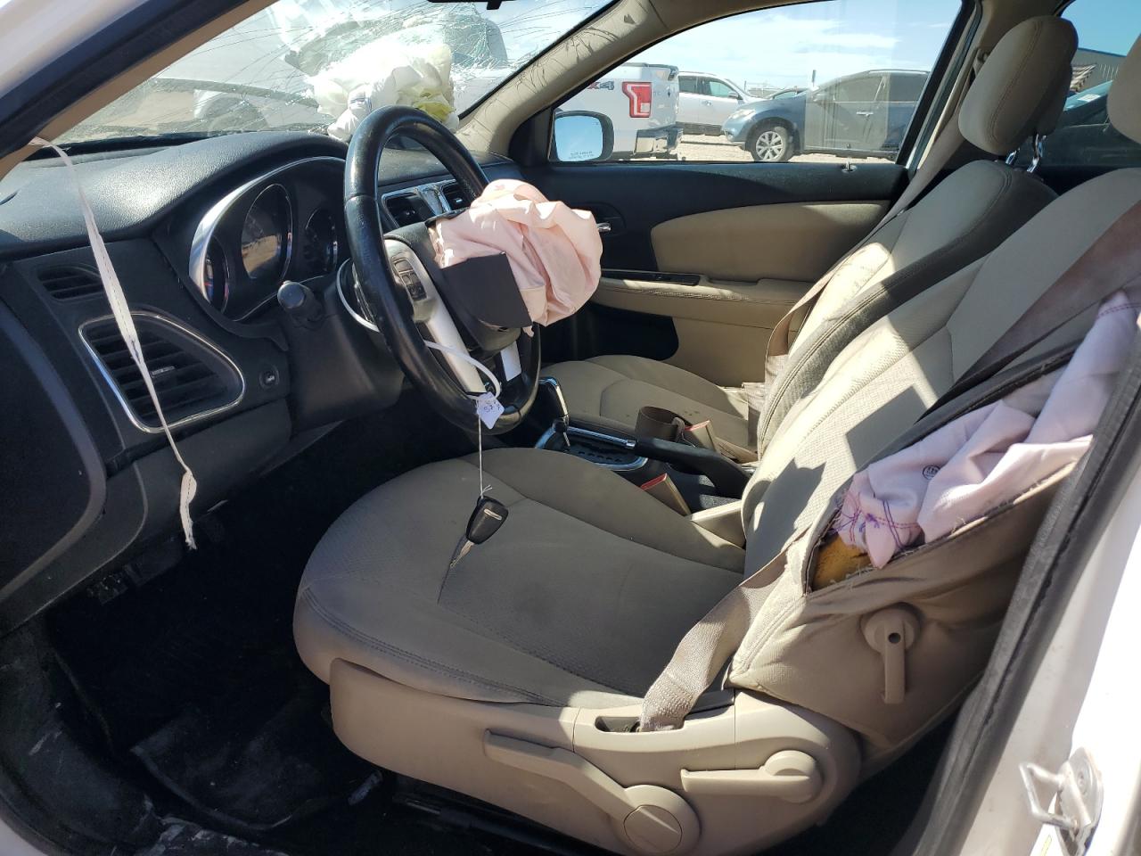 2012 Chrysler 200 VIN 1C3CCBBB3CN154891 Copart auction photo, front end / minor dent/scratches damage thumbnail 7