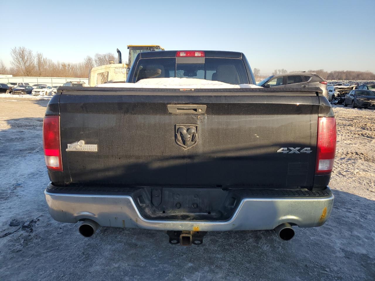 2013 RAM 1500 VIN 1C6RR7GTXDS549129 Copart auction photo, front end / side damage thumbnail 6