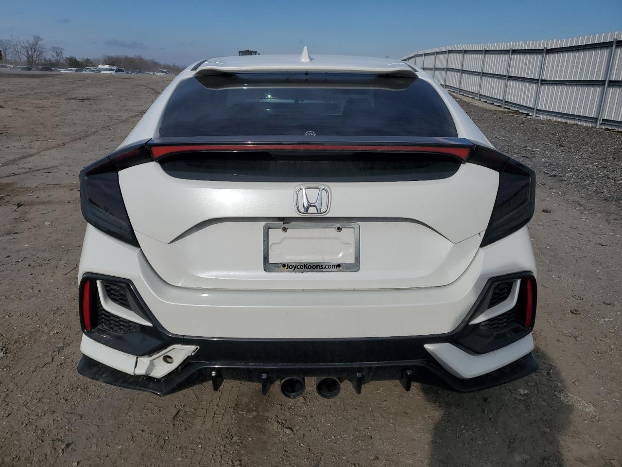 2021 Honda Civic VIN SHHFK7H49MU206234 Copart auction photo, front end / side damage thumbnail 6