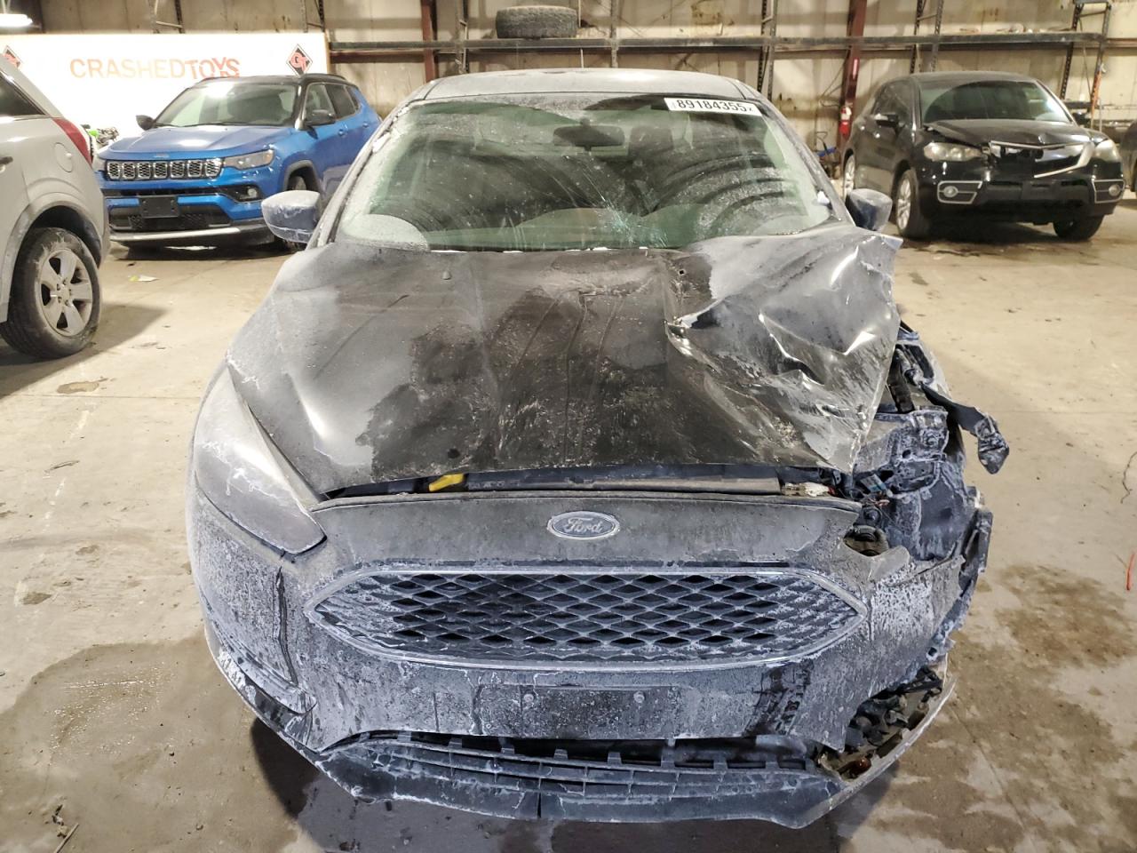 2018 Ford Focus VIN 1FADP3E20JL235125 Copart auction photo, front end / minor dent/scratches damage thumbnail 5
