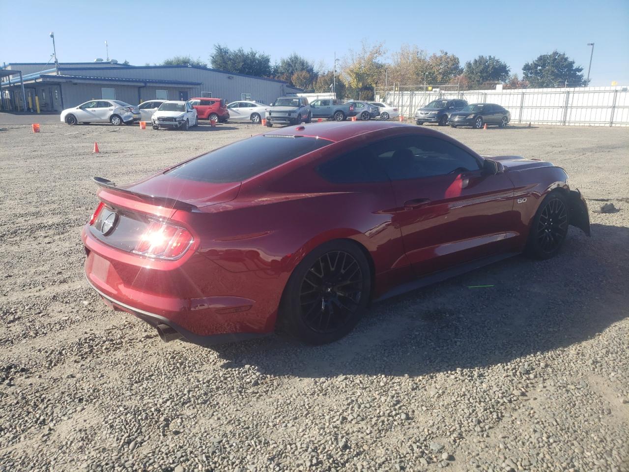 2015 Ford Mustang VIN 1FA6P8CF6F5356037 Copart auction photo, front end damage thumbnail 3
