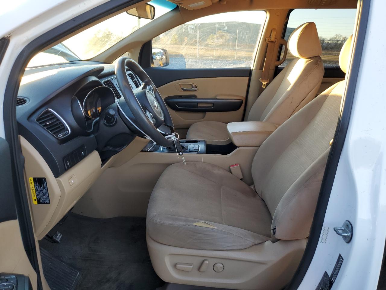 2016 KIA Sedona VIN KNDMB5C11G6098217 Copart auction photo, all over damage thumbnail 7