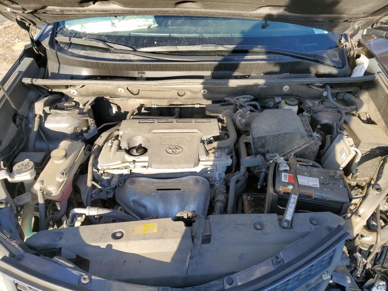 2015 Toyota RAV 4 VIN 2T3RFREV9FW392463 Copart auction photo, front end / all over damage thumbnail 13