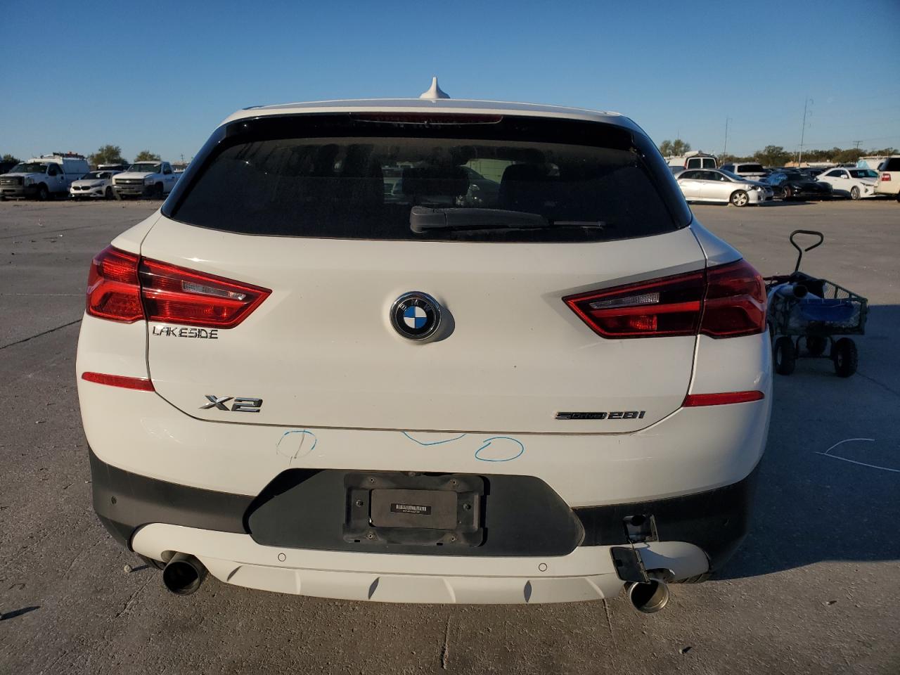 2018 BMW X2 VIN WBXYJ3C31JEJ81396 Copart auction photo, rejected repair damage thumbnail 6